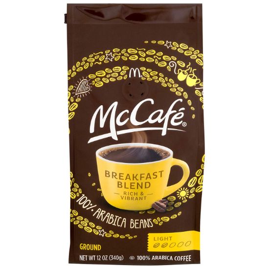 Picture of Mccafe Breakfast Blend Coffee Bag 12 Oz