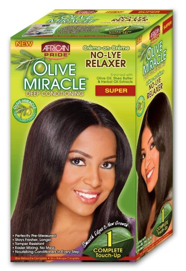Picture of African Pride Olive Miracle Deep Conditioning Anti Breakage Regular Kit 1 Ct