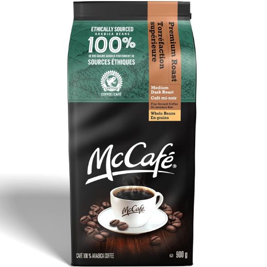 Picture of Mccafe Premium Roast Medium Dark Ground Rainforest Coffee 950 Gm