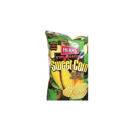 Picture of Herr/'s Fire Roasted Sweet Corn Potato Chips 6 Oz