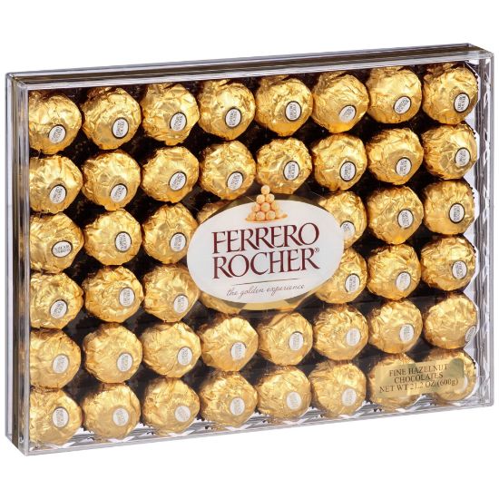 Picture of Ferrero Rocher Fine Hazelnut Chocolate 21.2 Oz