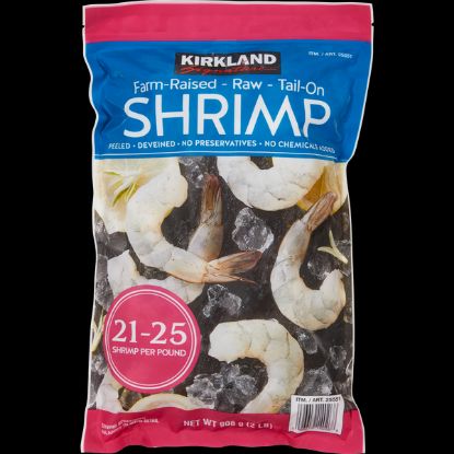 Picture of  Farm Raised Raw Shrimps 21/25 2 Lbs