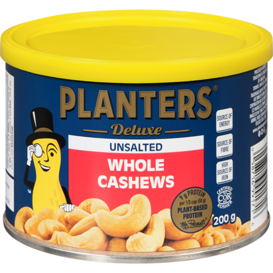 Picture of Planters Cashews Roasted No Salt 200 Gm