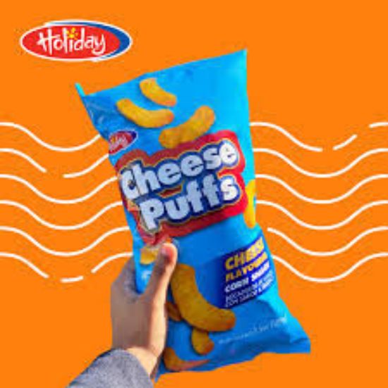 Picture of Holiday Cheese Puffs 100 Grams