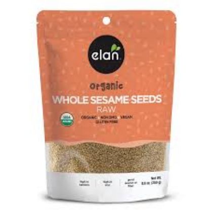 Picture of Elan Organic Whole Sesame Seeds 8.8 Oz