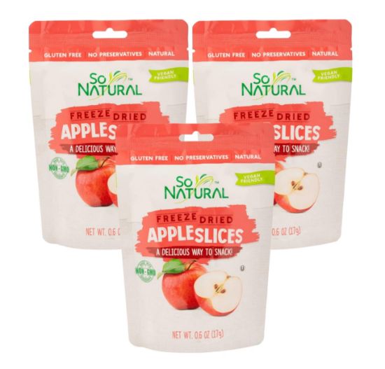 Picture of So Natural Freeze Dried Apple Crisps So Natural 0.6 Oz