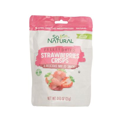 Picture of So Natural Freeze Dried Strawberry Crisps 0.6 Oz