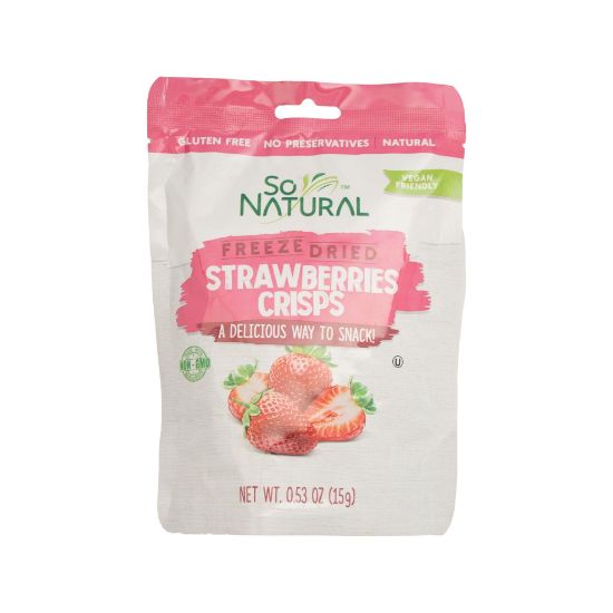 Picture of So Natural Freeze Dried Strawberry Crisps 0.6 Oz