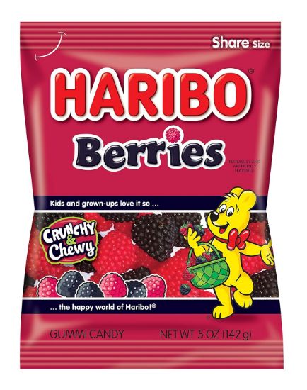 Picture of Haribo Gummi Berries 5 Oz