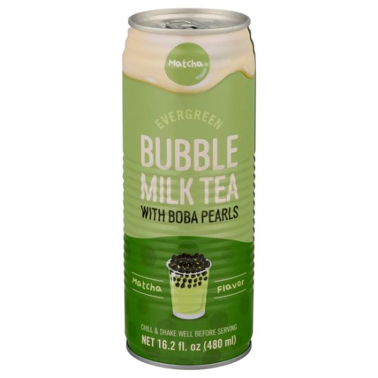 Picture of Evergreen Green Tea Bubble Tea 16.2 Oz