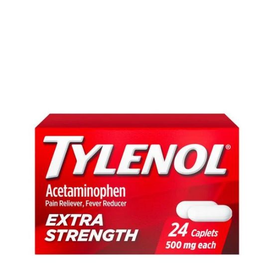 Picture of Tylenol Extra Strength Rapid Release Gelcaps Small Size 24 Ct