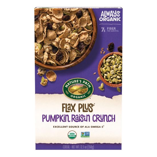 Picture of Natures Path Flax Plus Pumpkin Raisin Crunch 12.35 Oz