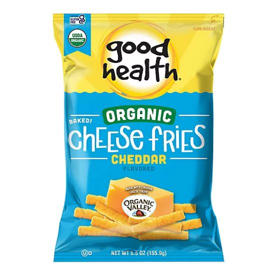 Picture of Good Health Organic Cheddar Baked Cheese Fries 5.5 Oz