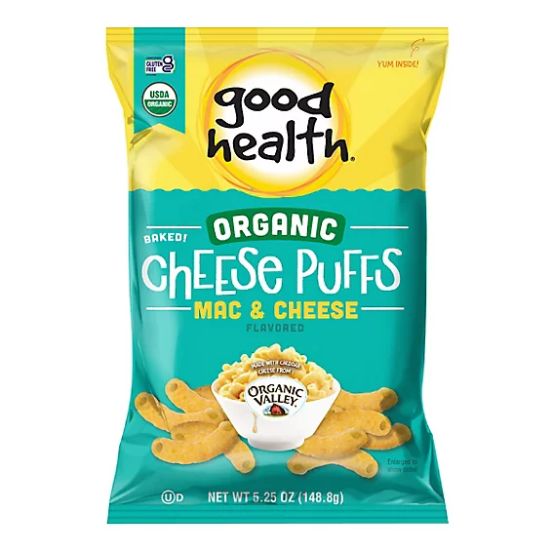 Picture of Good Health Organic Mac N Cheese Puffs 5.25 Oz