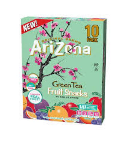 Picture of Arizona Arizona Fruit Snacks Green Tea 0.9 Oz