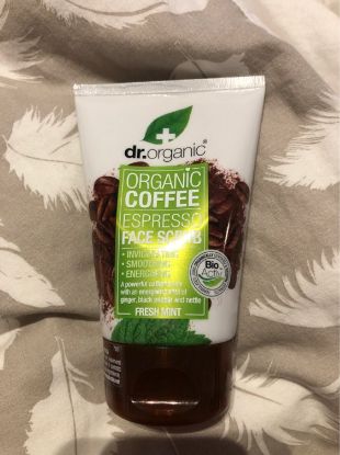 Picture of Dr.Organic Dr Organic Face Scrub Coffee 125 Ml