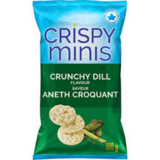 Picture of Quaker Crispy Minis Dill Crunchy Gluten Free 100 Gm