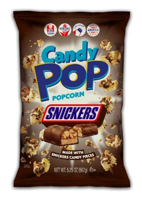 Picture of Snack Pop Candy Pop Snickers Popcorn 6 Oz