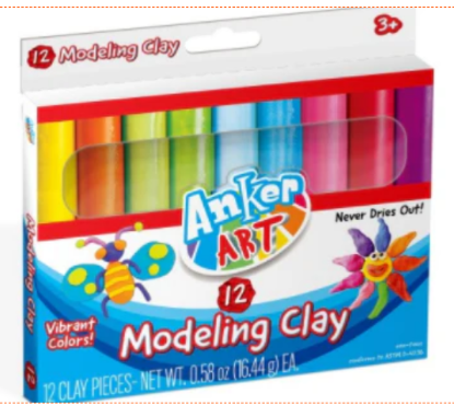 Picture of Anker Art Modeling Clay 12 Pc