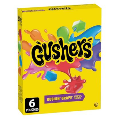Picture of Betty Crocker Gushers Grape 138 Gm