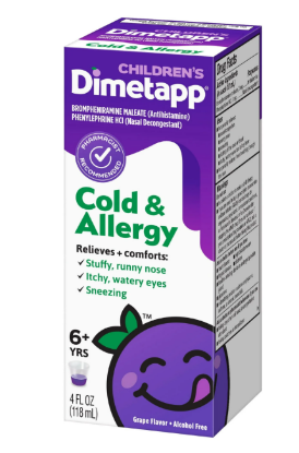 Picture of Desitin Multi-Symptom Cold & Flu Relief Liquid - Grape 4 Oz