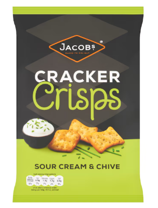 Picture of  Jacobs Cracker Crisp Sour Crea 150 Grams
