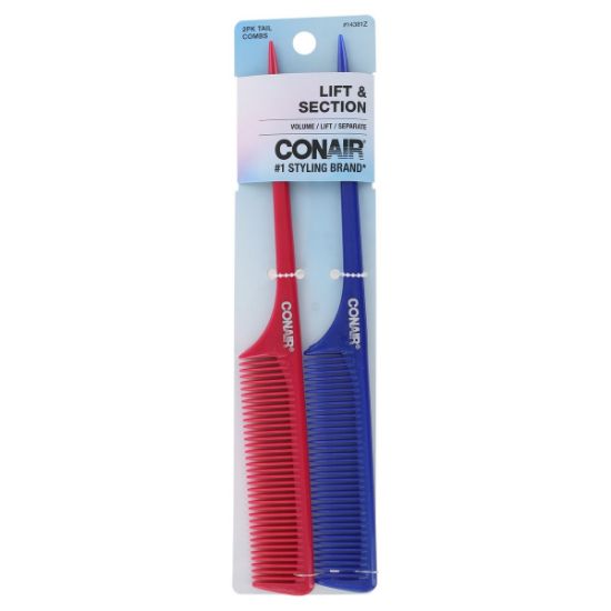 Picture of Conair Lift And Section Tail Combs 2 Pk