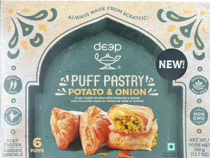 Picture of Deep  Potato Onion Puff 6 Pc
