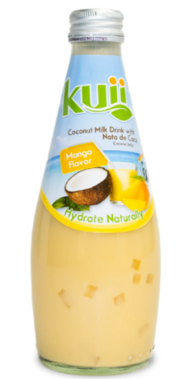 Picture of Kuji Coconut Milk Drink Mango Flavor 290 Ml