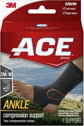 Picture of Ace Ankle Compression Support 1 Ct