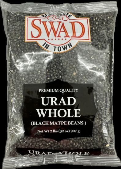 Picture of Swad Urad Whole Black 2 Lbs