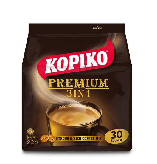 Picture of Kopiko Premium 3-In-1 Coffee Mix 30 Ct