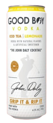Picture of Good Boy John Daly Vodka Cocktail Iced Tea Lemonade 355 Ml