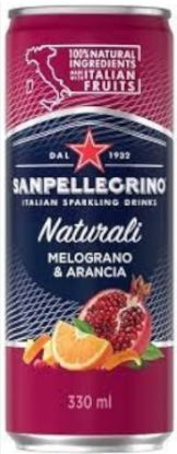 Picture of ITALIAN SPARKLING DRINKS - POMEGRANTE & ORANGE 330 ML