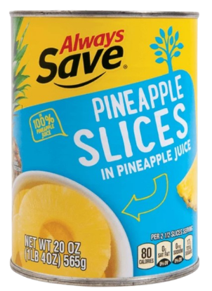 Picture of Always Save Pineapple Slice 20 Oz