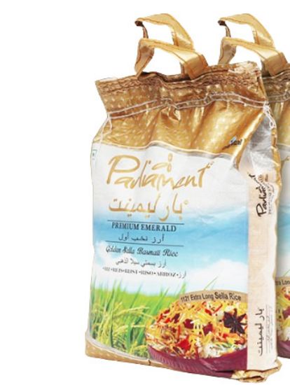 Picture of Parliament Basmati Rice Creamy Sella 10 Lbs