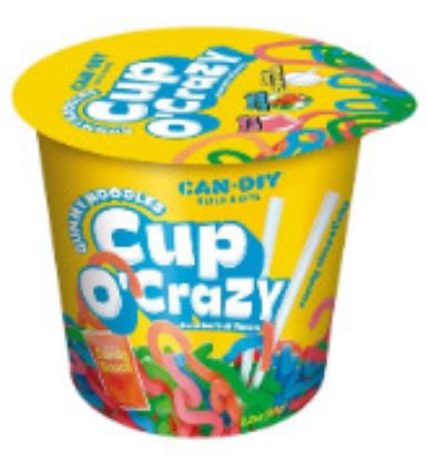 Picture of Gummy Noodles Cup O Crazy Assorted 1 Ct