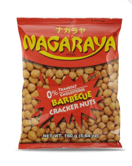 Picture of Nagaraya Cracker Nuts Bar-B-Que Flavor 160 gram