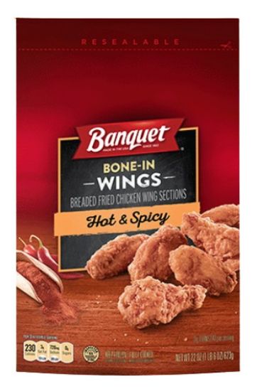 Picture of Banquet Hot & Spicy Wings 11 Oz
