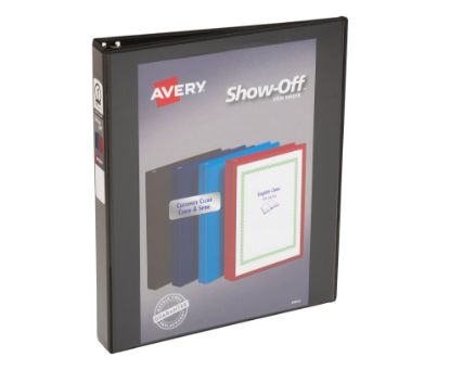 Picture of Avery Show Off View Binder Asst Colors 1 Inch