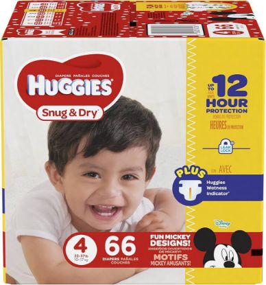 Picture of Huggies Snug Dry Size 6 Megabox 66 Ct