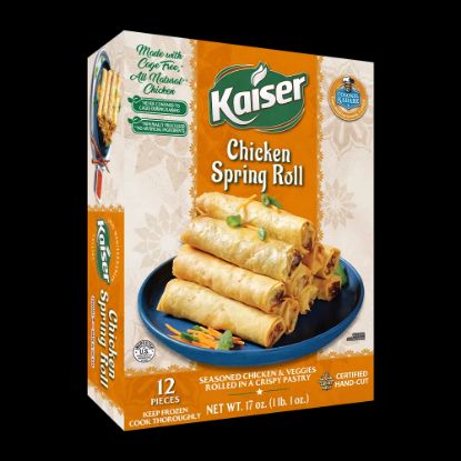 Picture of Kaiser Chicken Kabab Spring Roll 480 Grams