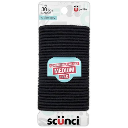 Picture of Scunci Elastic Hairband 32 Ct