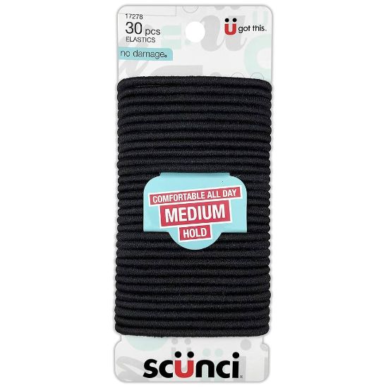 Picture of Scunci Elastic Hairband 32 Ct