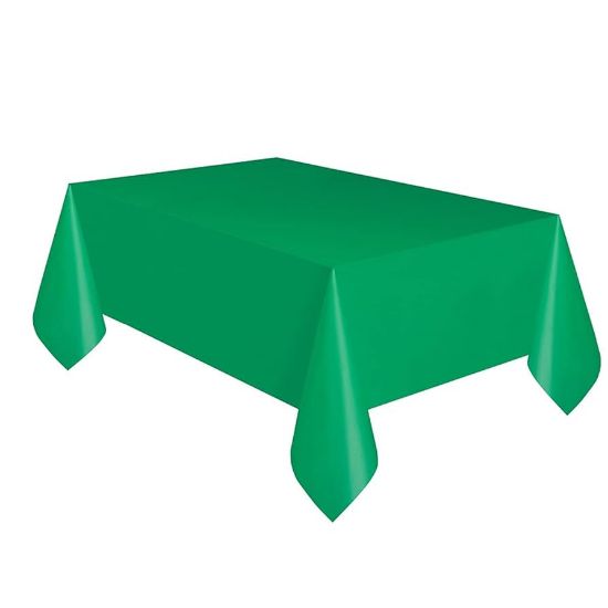 Picture of Unique Green Table Cover 1 Ct