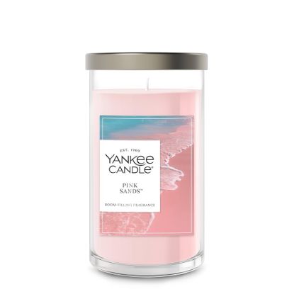 Picture of Yankee Pillar Pink Sands Candle 12 Oz