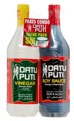 Picture of Datu Puti Value Pack (Vinegar/Soy) 2 Pk 33.8 Oz