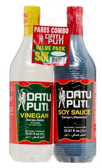 Picture of Datu Puti Value Pack (Vinegar/Soy) 2 Pk 33.8 Oz