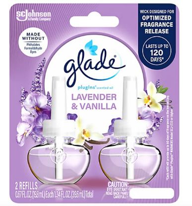Picture of Glade Refills Lavender Air Freshener 1.34oz 2 Ct