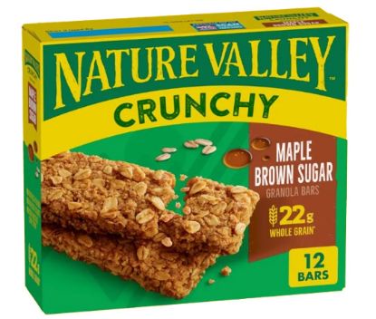 Picture of Nature Valley Crunchy Maple Brown Sugar Granola Bar 8.9oz 12 Ct